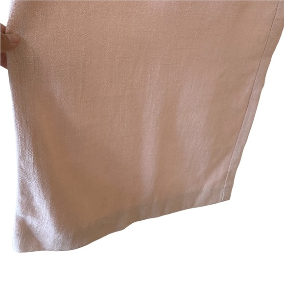 Topshop Coco Wide Leg Crop Linen Blend Trousers - Picture 5 of 9